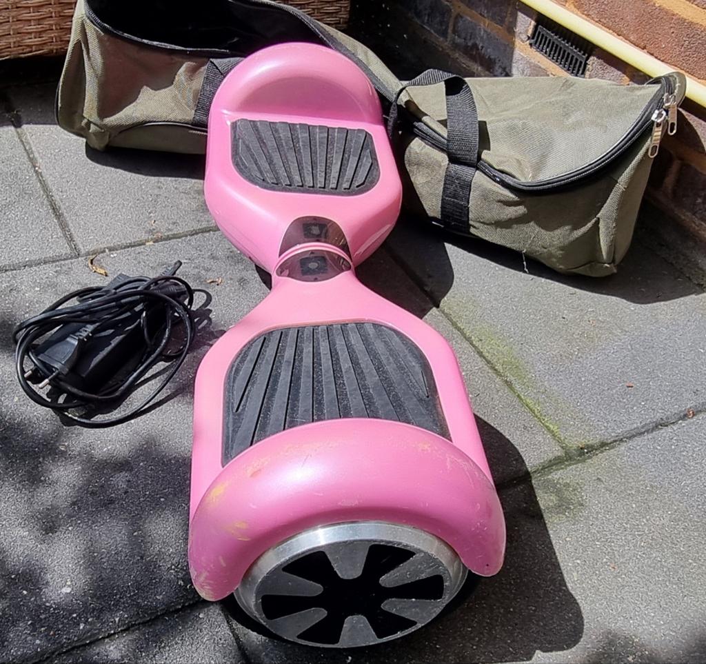 Roze Hoverboard met Draagtas en Oplader, Ophalen of Verzenden