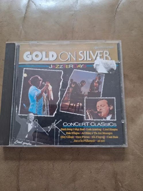 Cd gold on silver, jazzterdays hh, Ophalen of Verzenden, 1980 tot heden, Zo goed als nieuw, Jazz