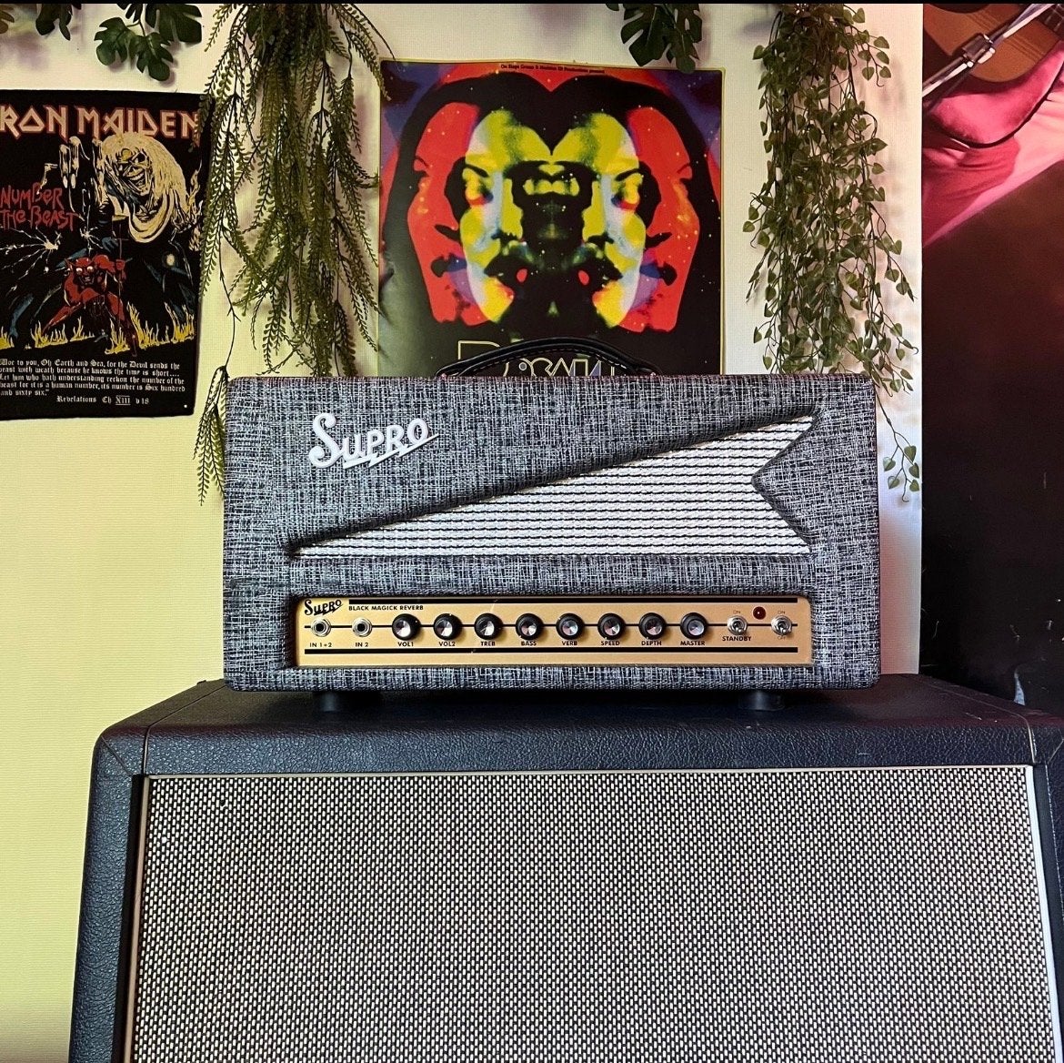 Supro Black Magick Reverb Amp, Muziek en Instrumenten, Ophalen of Verzenden, Zo goed als nieuw, Gitaar, Minder dan 50 watt