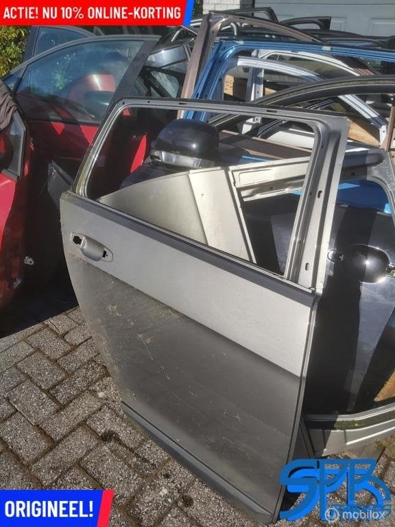 VW Golf 7 VARIANT Alltrack RECHTSACHTER DEUR RECHTS ACHTER, Auto-onderdelen, Gebruikt, Achter, Ophalen of Verzenden, Volkswagen