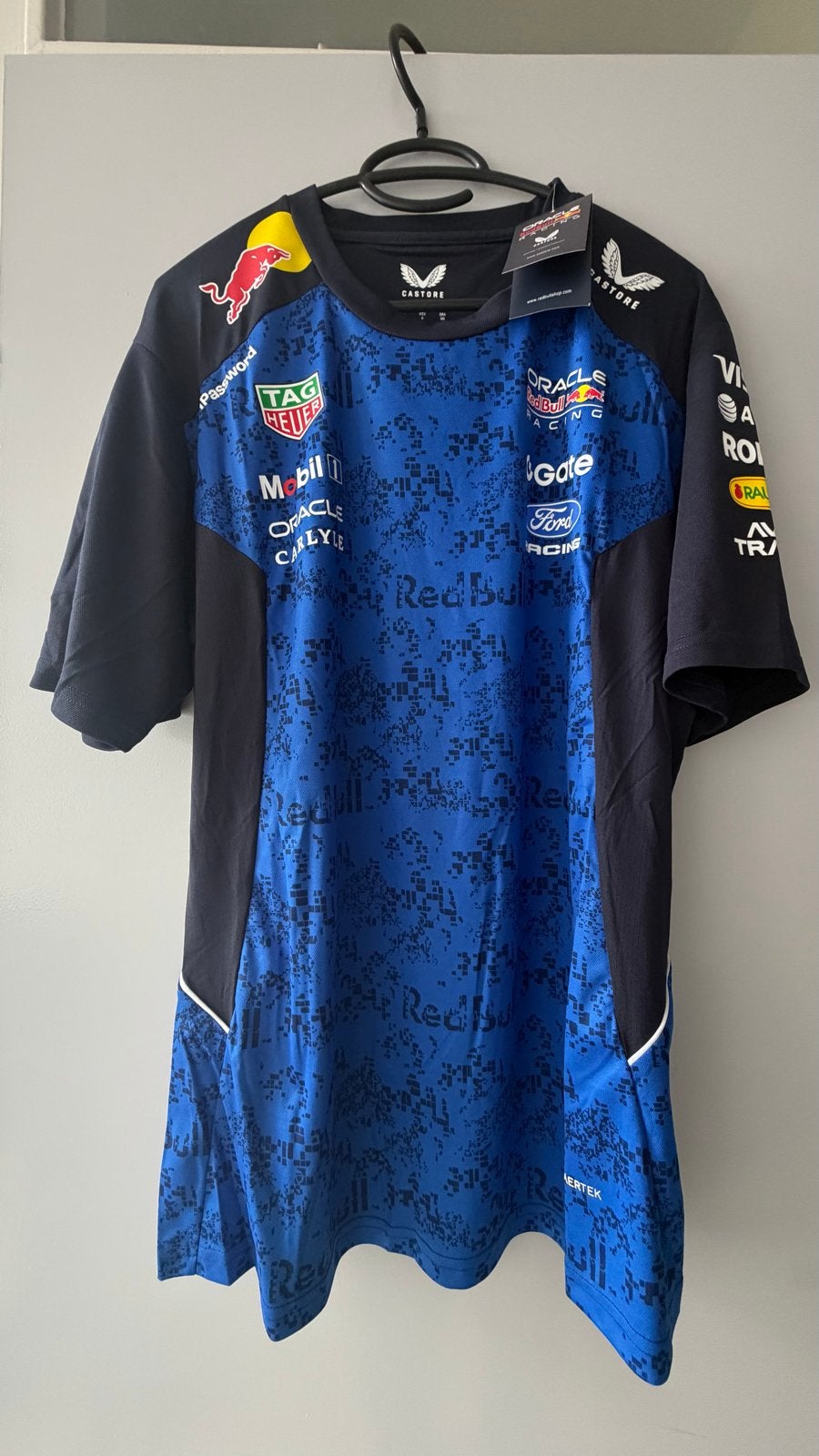 Red Bull Racing F1 Team T-shirt 2026 Maat L, Ophalen of Verzenden, Nieuw, Maat 52/54 (L), Blauw