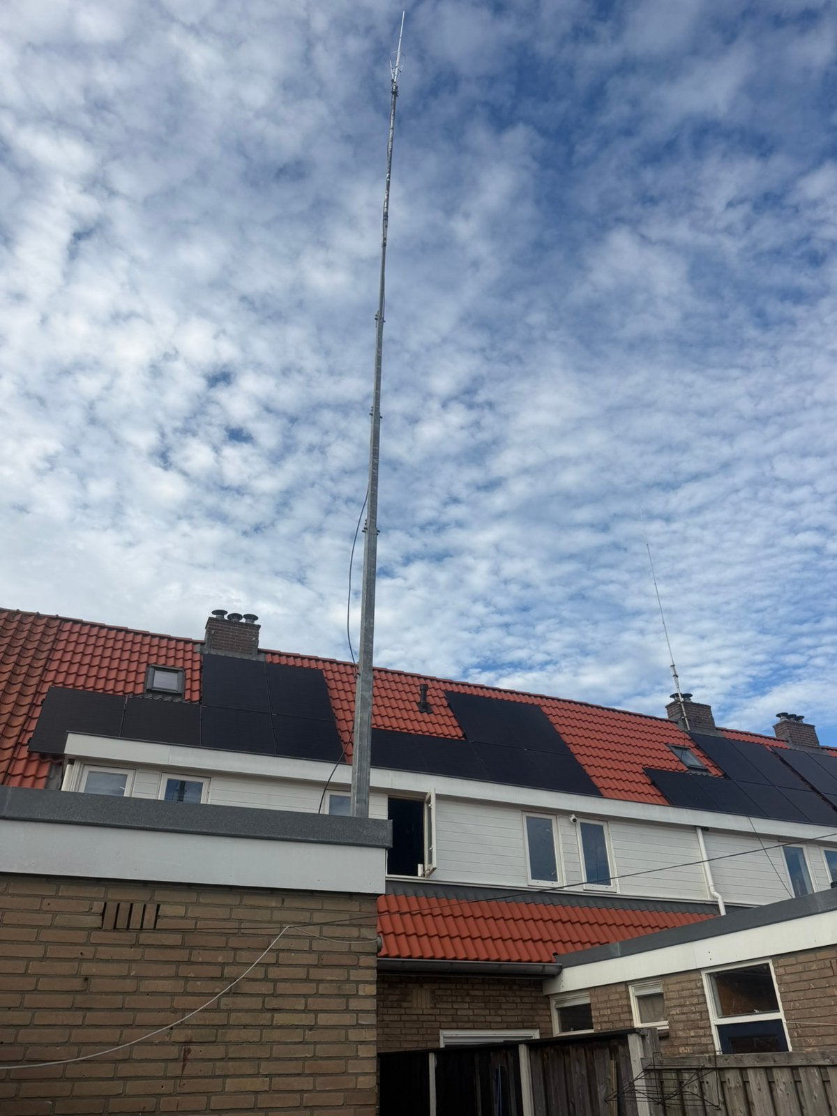 6x3 kokermast, Ophalen, Zo goed als nieuw, Mast