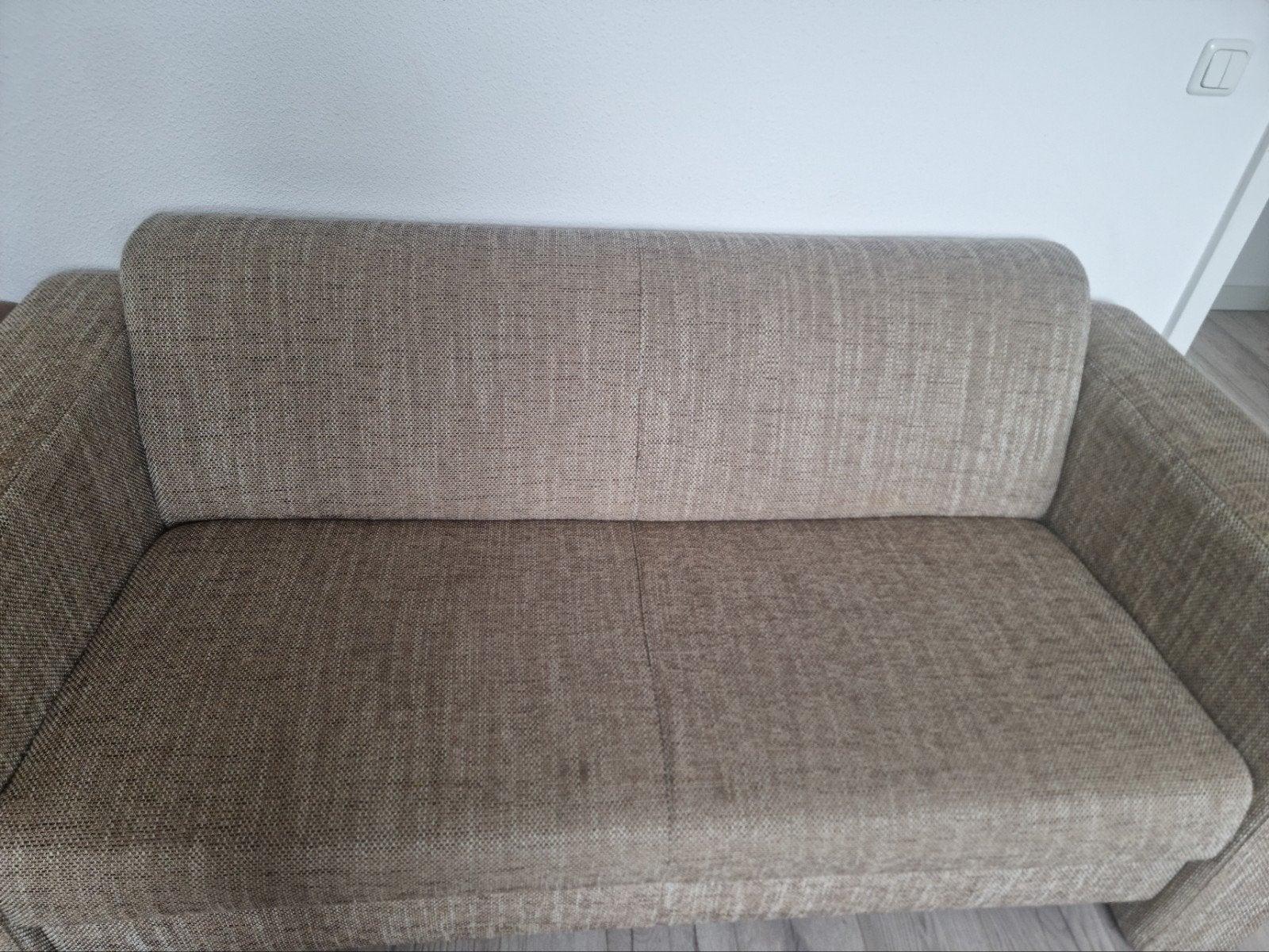 Comfortabele 3-zitsbank in goede staat (185x80, Huis en Inrichting, Ophalen, Gebruikt, 150 tot 200 cm, Driepersoons