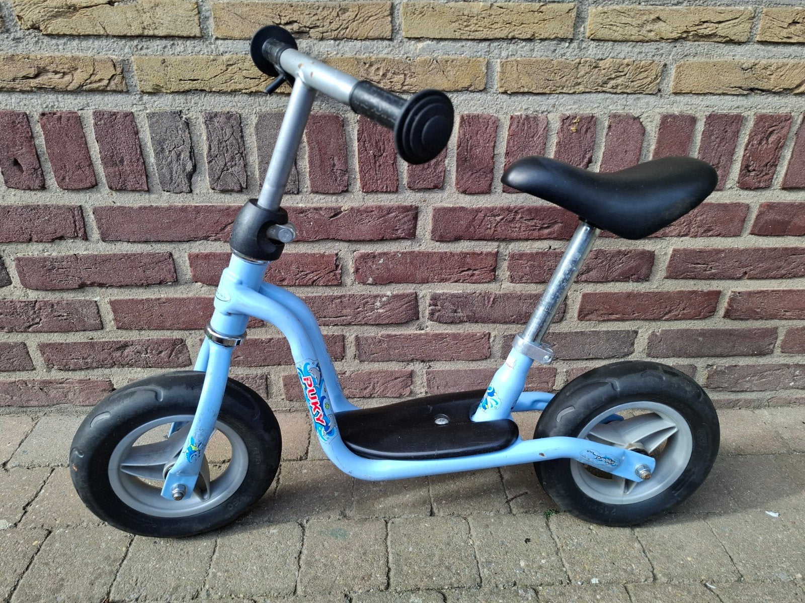 Puky loopfietsje blauw 2 wielen, Ophalen, Gebruikt, Minder dan 16 inch, Puky