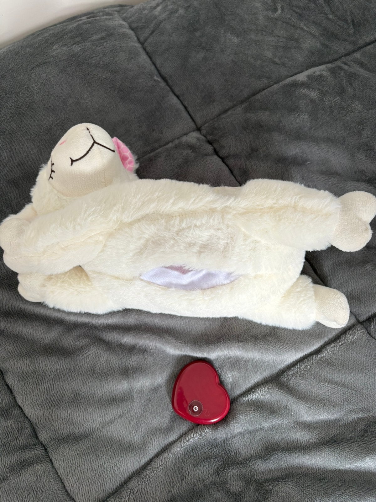 Heartbeat knuffel schaap, Ophalen of Verzenden, Nieuw, Knuffels