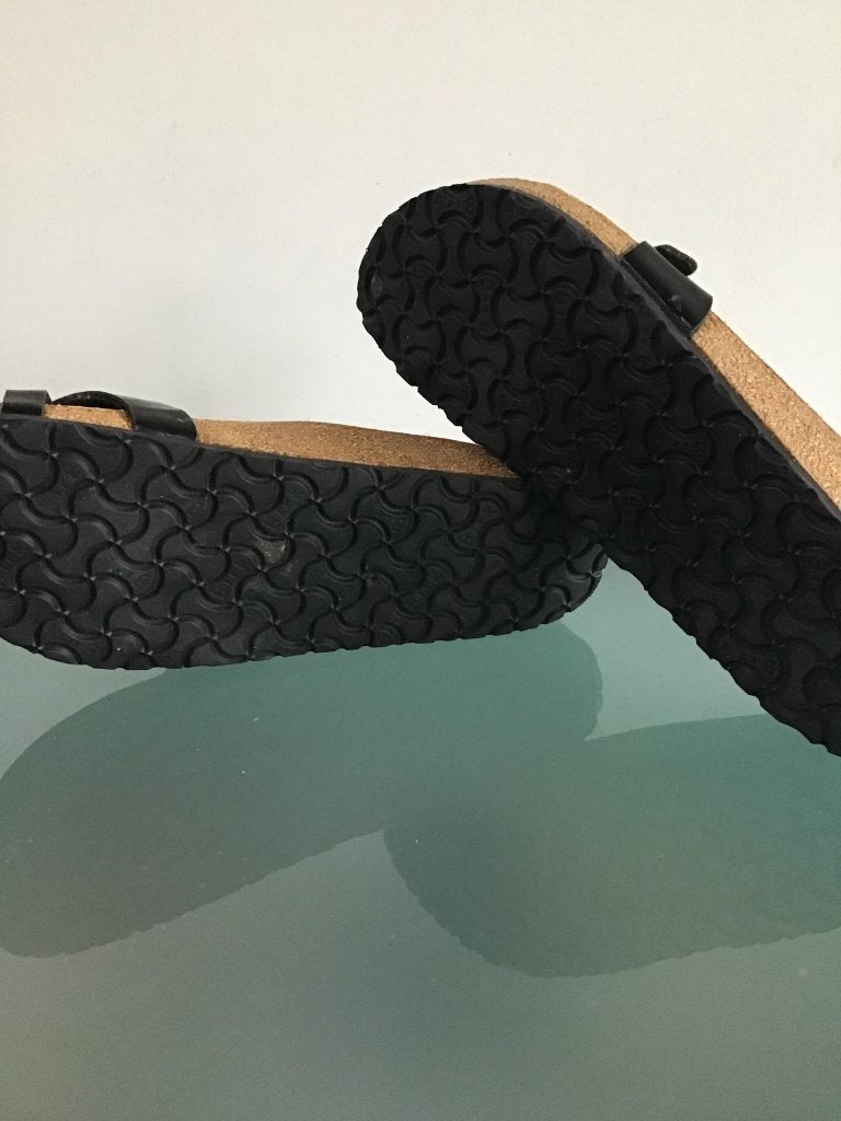 Birkenstock Piazza 41 | Nieuw zwart | Gratis verzenden, Slippers, Verzenden, Zwart, Nieuw