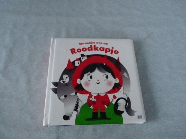 Apart  Roodkapje in Sprookjes pop – upboek Nieuw, Uitklapboek, Fictie algemeen, Jongen of Meisje, Nieuw