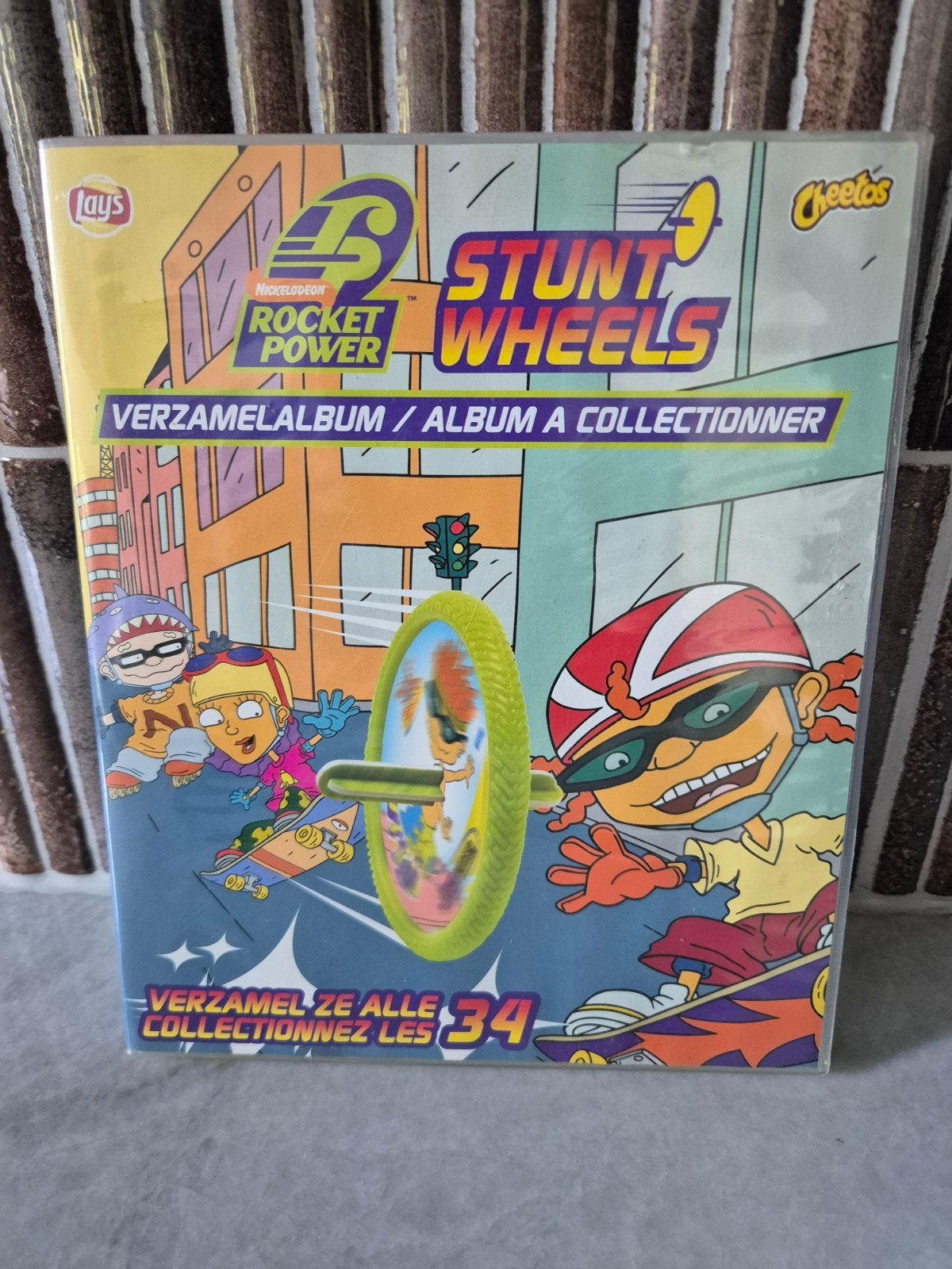 Lays Cheetos Rocket Power Stunt Wheels verzamelalbum, Verzamelen, Ophalen of Verzenden, Gebruikt