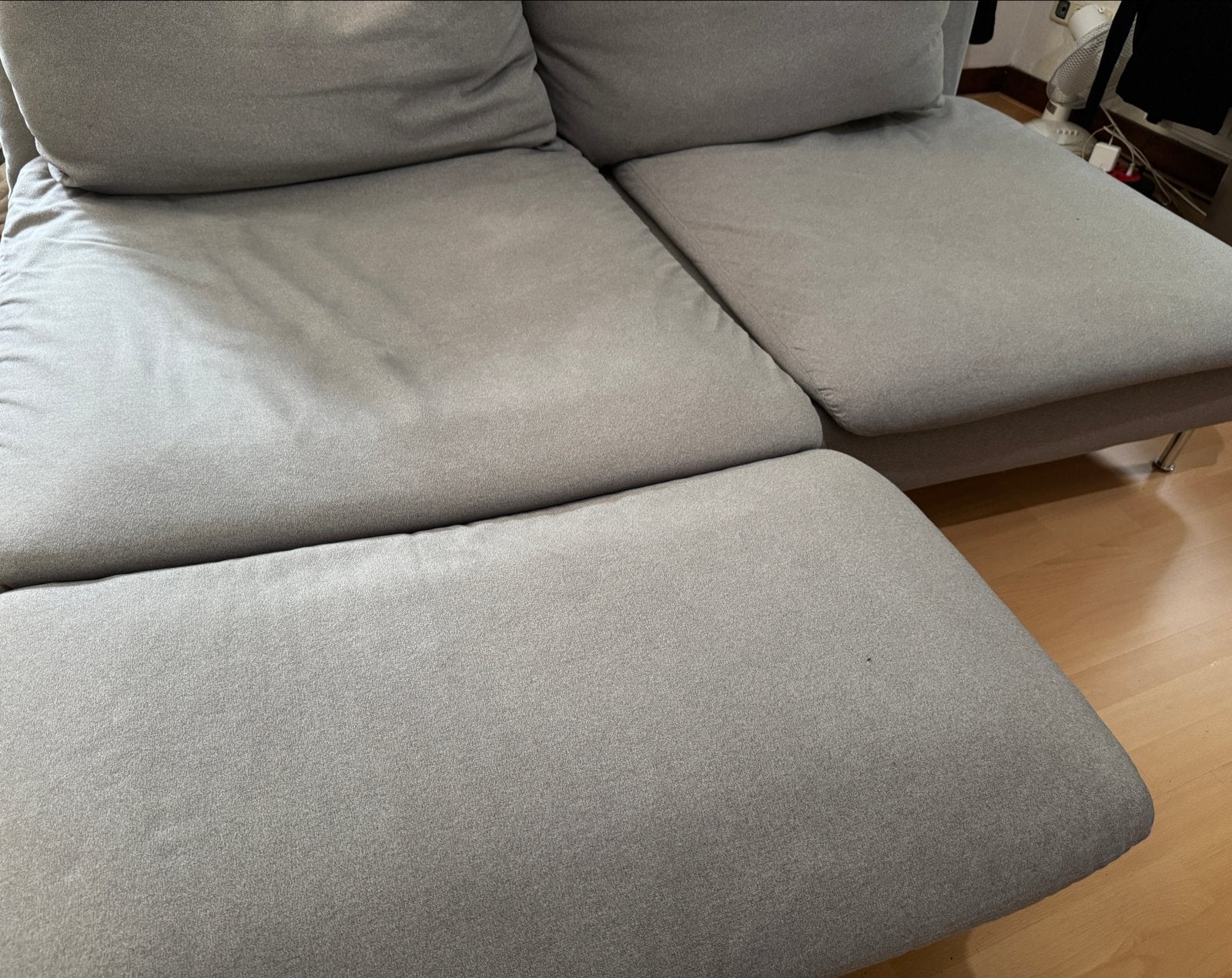 Ikea Söderhamn bank - Zo goed als nieuw, Hoekbank, Driepersoons, 75 tot 100 cm, Ophalen of Verzenden