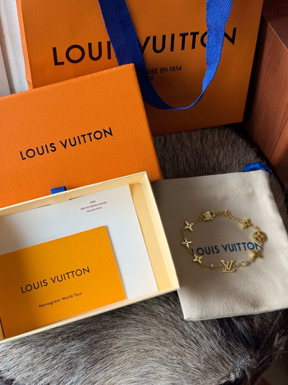 Nieuw Louis Vuitton Armband met Monogram en Kristallen, Met kristal, Overige materialen, Nieuw, Ophalen of Verzenden