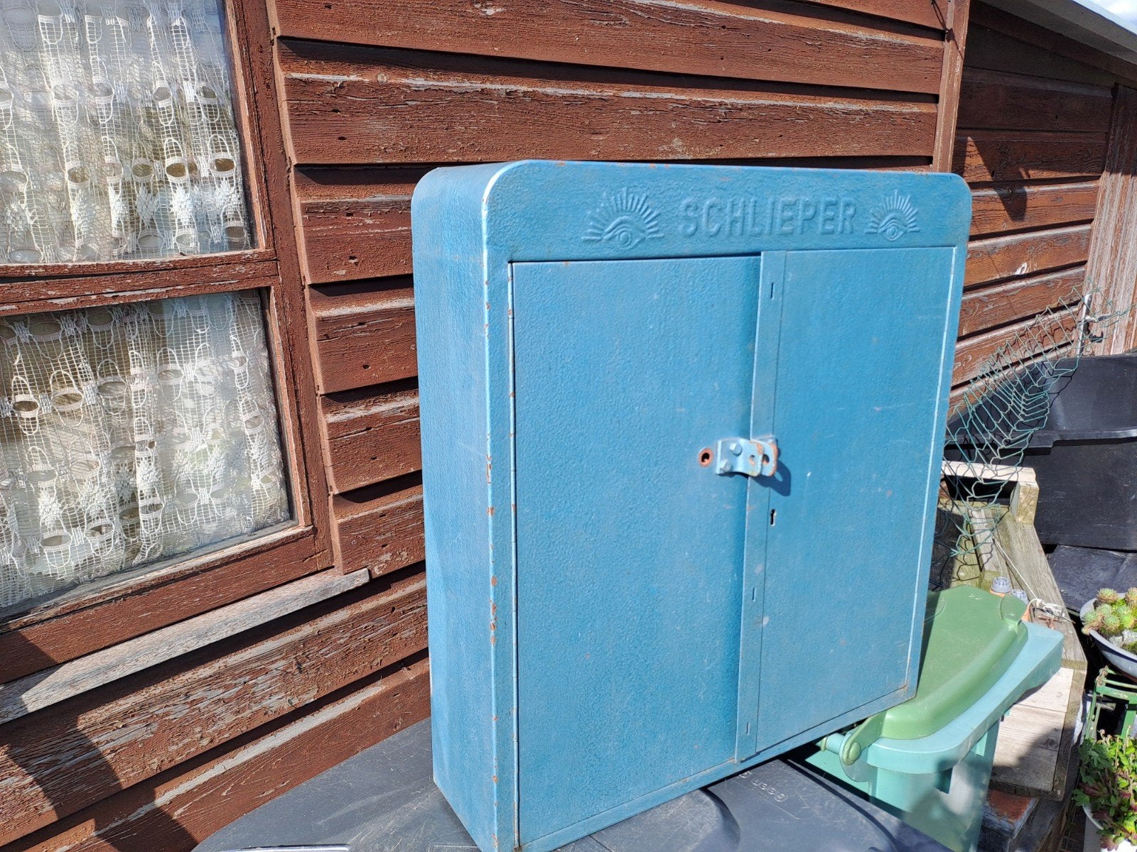 Gereedschap kast van schlieper, Ophalen, Gebruikt