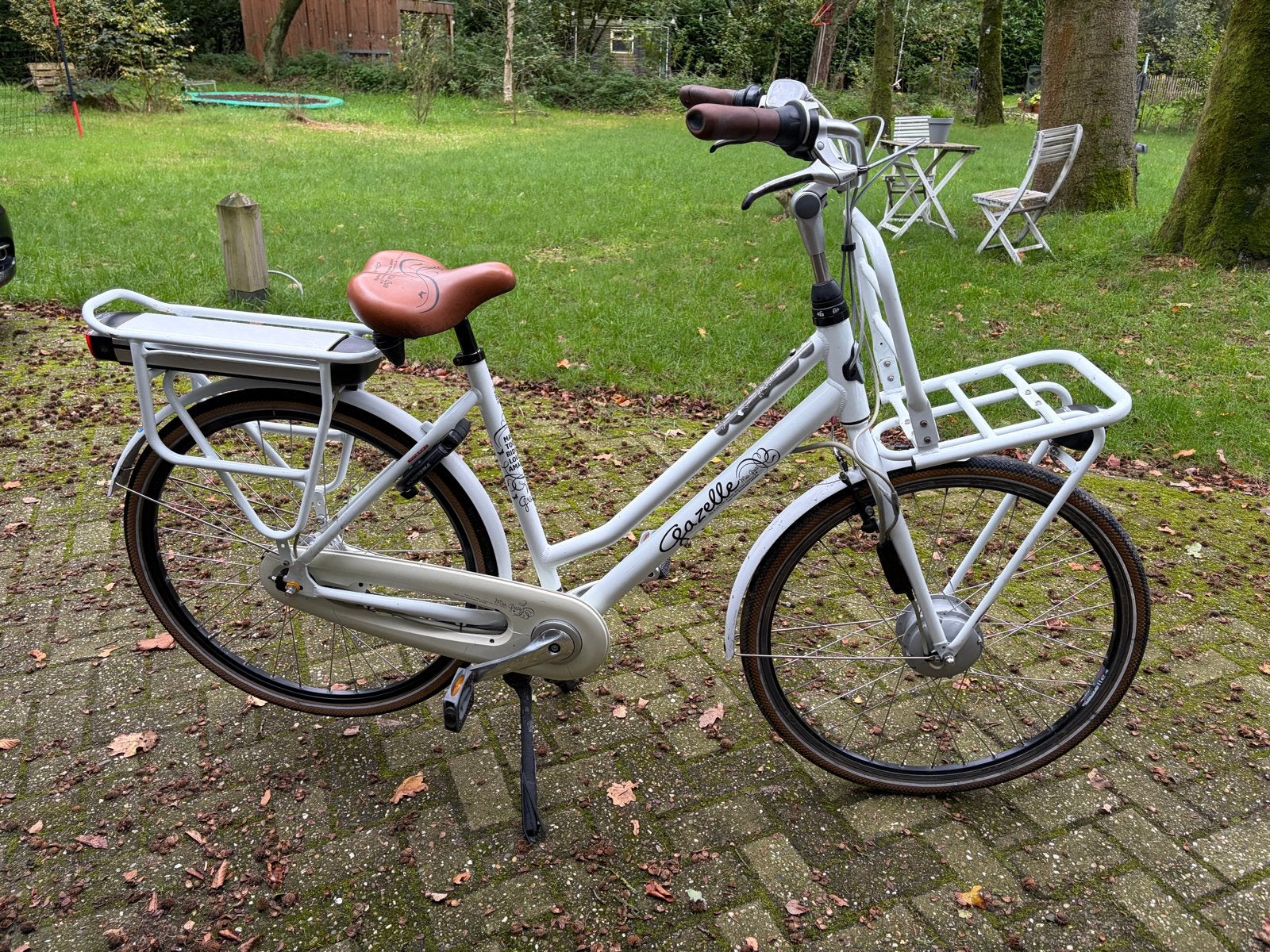 Gazelle Miss Grace Elektrische Dames Transportfiets, Ophalen, Zo goed als nieuw, 55 tot 59 cm, Gazelle