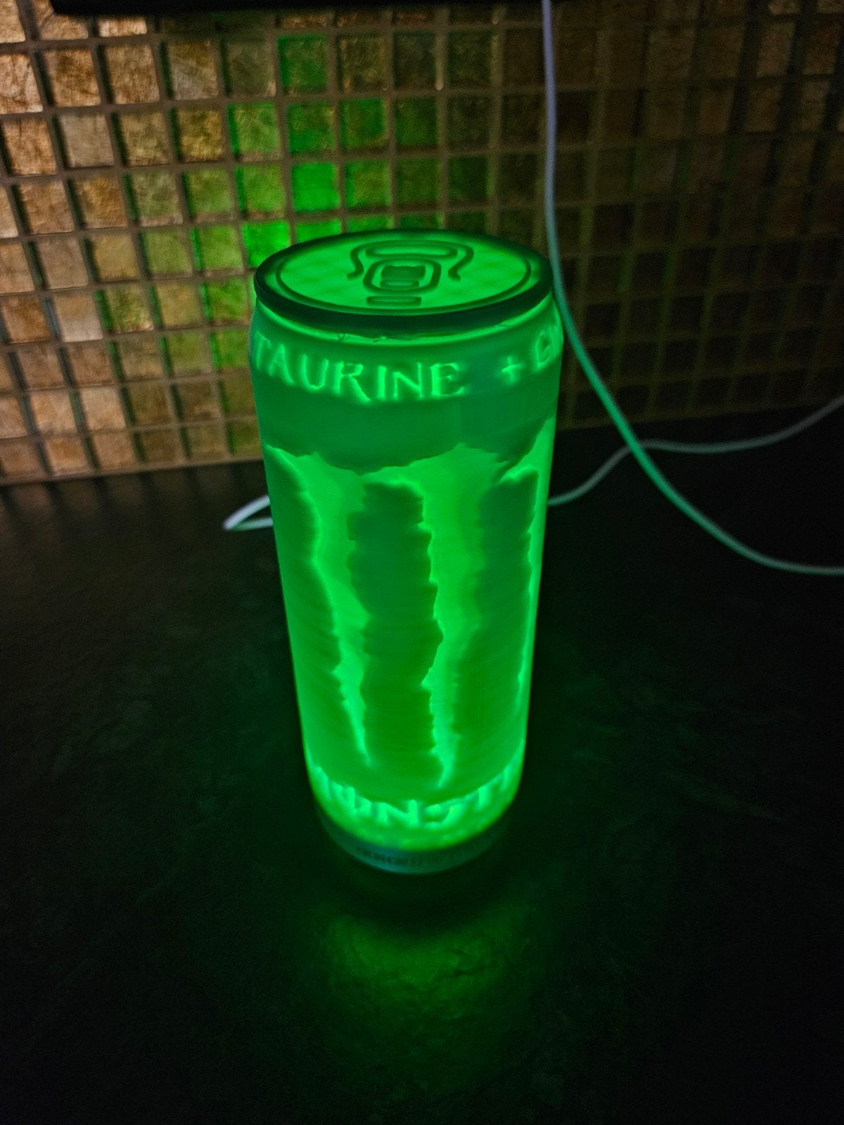 monster energy lamp, Ophalen of Verzenden, Nieuw, Kunststof