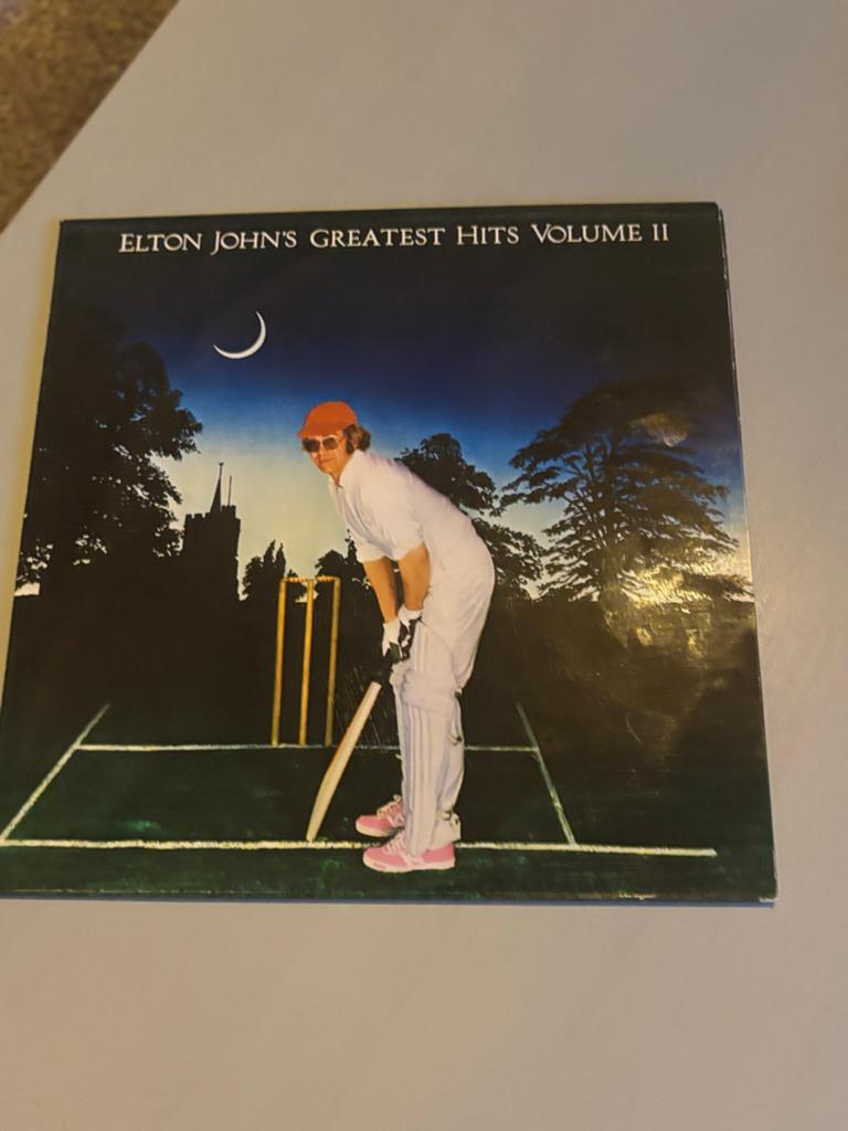 Elton John's Greatest Hits Volume II LP - Klassieke Pop, Ophalen of Verzenden, Zo goed als nieuw, 12 inch, Poprock