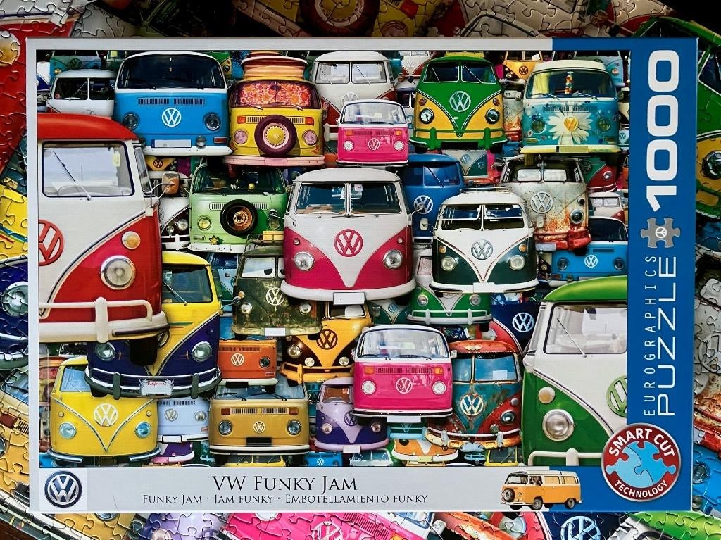 Volkswagen Puzzel 1000 stukjes Smart Cut Eurographics, Hobby en Vrije tijd, Denksport en Puzzels, Ophalen of Verzenden, 500 t/m 1500 stukjes