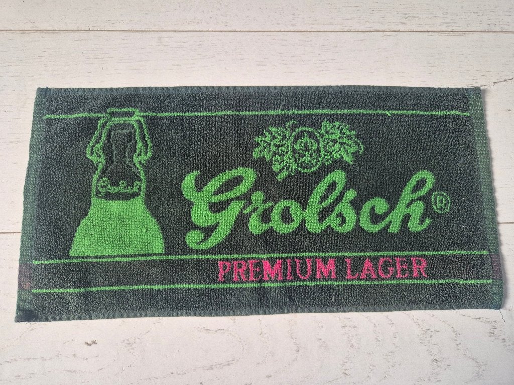 Te koop: Grolsch bardoekje / gastendoekje, mancave, Verzamelen, Biermerken, Ophalen of Verzenden, Nieuw, Overige typen, Grolsch