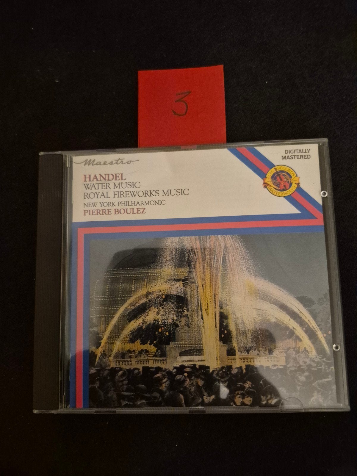 Handel - Water Music & Royal Fireworks Music CD, Ophalen of Verzenden, Zo goed als nieuw, Orkest of Ballet, Inclusief doosje