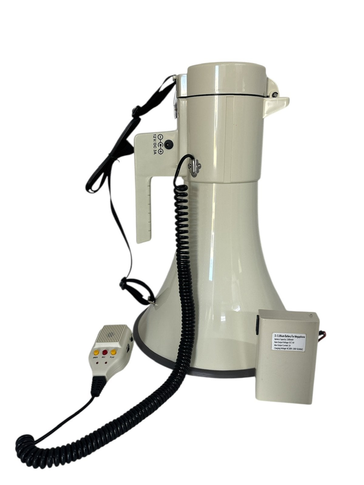 Professionele megafoon 120 W, Ophalen, Nieuw, Audio