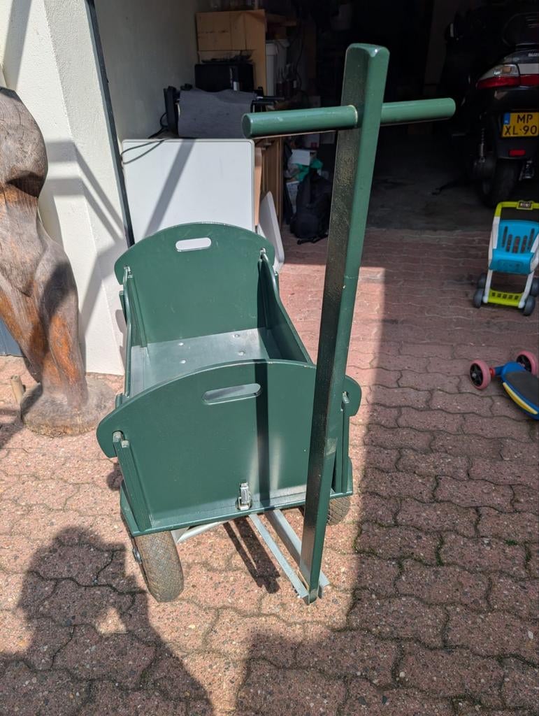 Stevige houten bolderkar - Ideaal voor uitjes en tuin, Ophalen