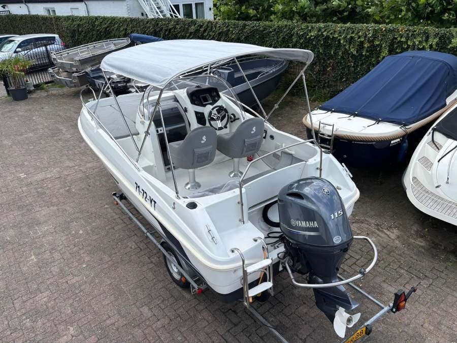 Beneteau Cabin Flyer 550, Watersport en Boten, Vis- en Consoleboten, Overige merken, Gebruikt, Overige brandstoffen, 6 m