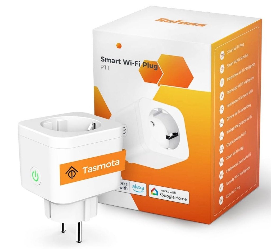 Refoss Power Plug, 16A EU WiFi Smart Plug – Tasmota, Ophalen of Verzenden, Zo goed als nieuw, Stekkerdoos