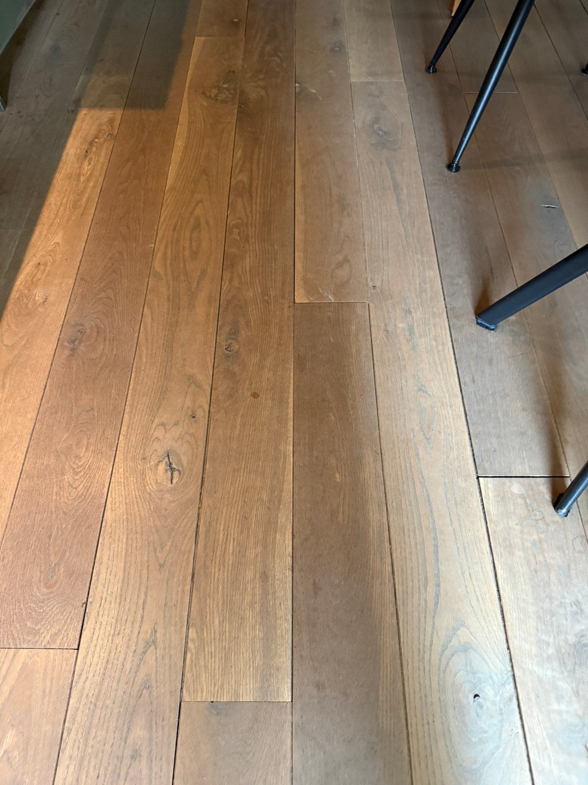 Eikenhouten vloer te koop., Ophalen, Gebruikt, Vloerdelen of -planken, 10 m² of meer