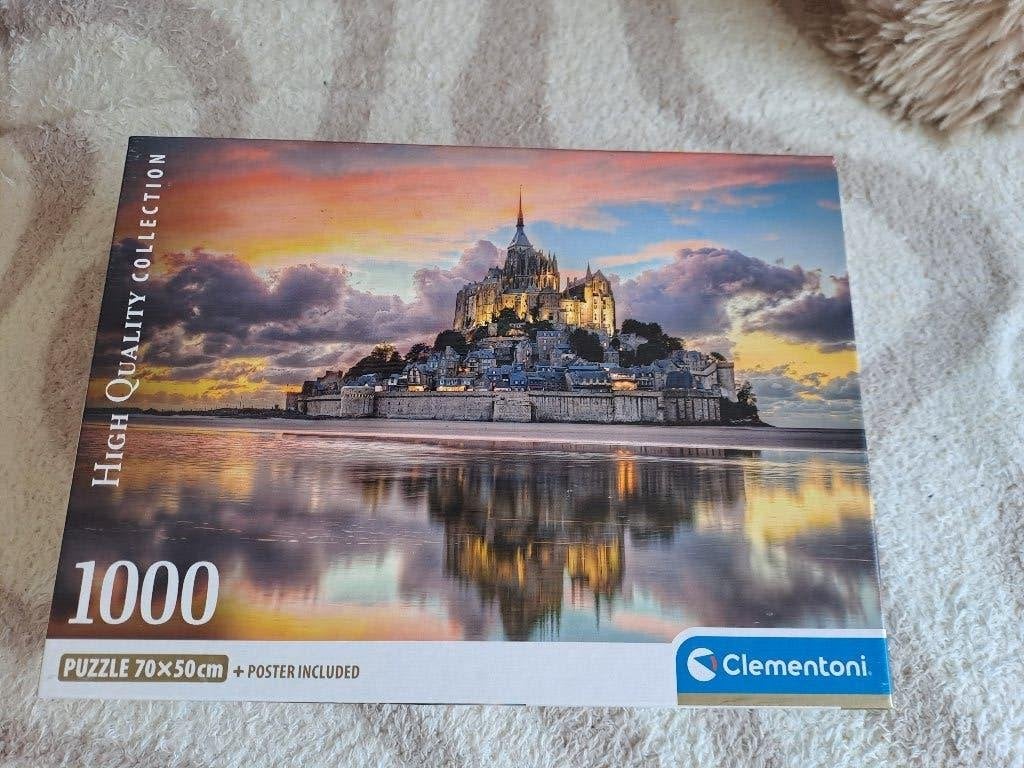 Puzzel 1000 stukjes, Ophalen of Verzenden, 500 t/m 1500 stukjes, Zo goed als nieuw, Legpuzzel