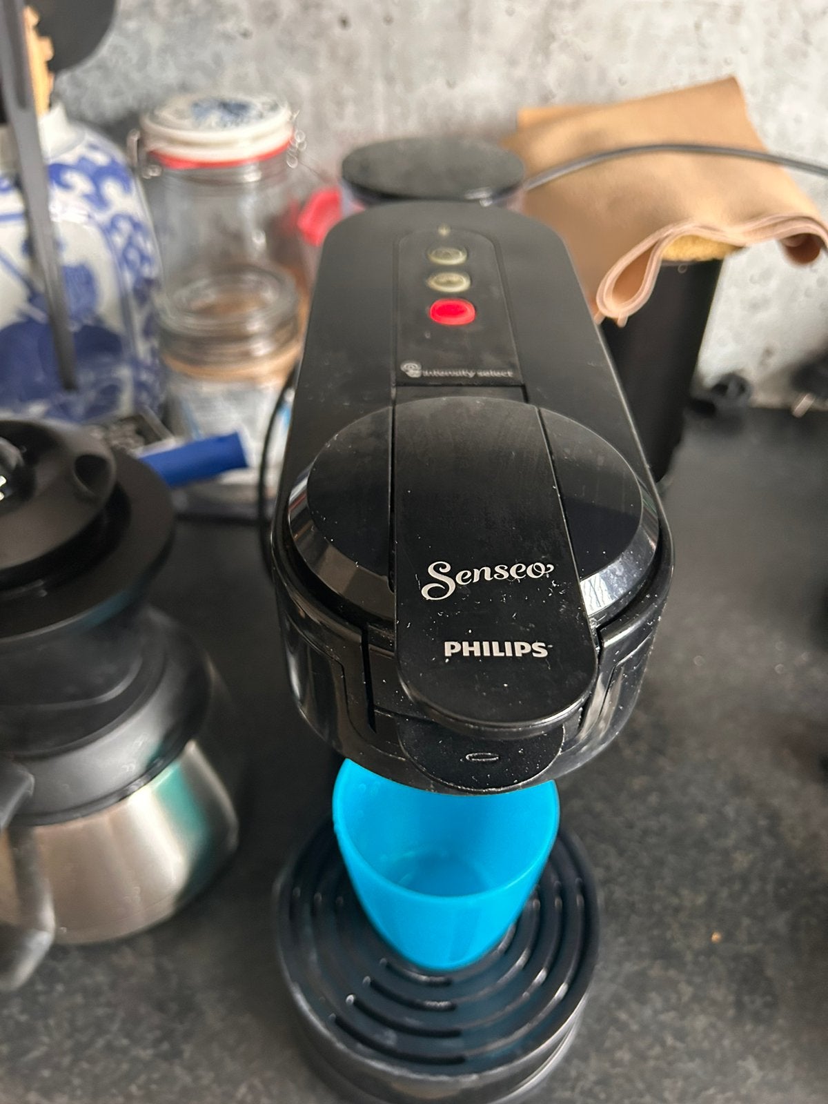 Koffiezetapparaat-senseo te koop, Ophalen of Verzenden, Zo goed als nieuw, Koffiemachine