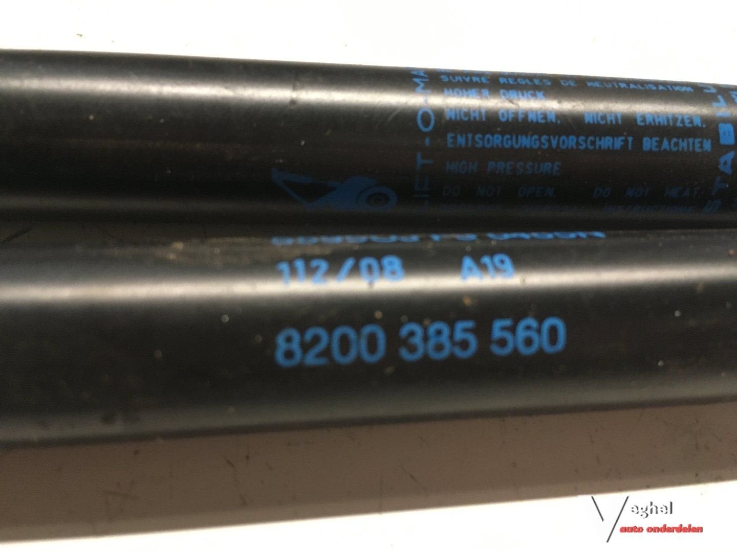 Renault Twingo 1.2 B 3drs 2008 2500088   Gasveren set  achte, Gebruikt, -, -, Ophalen of Verzenden