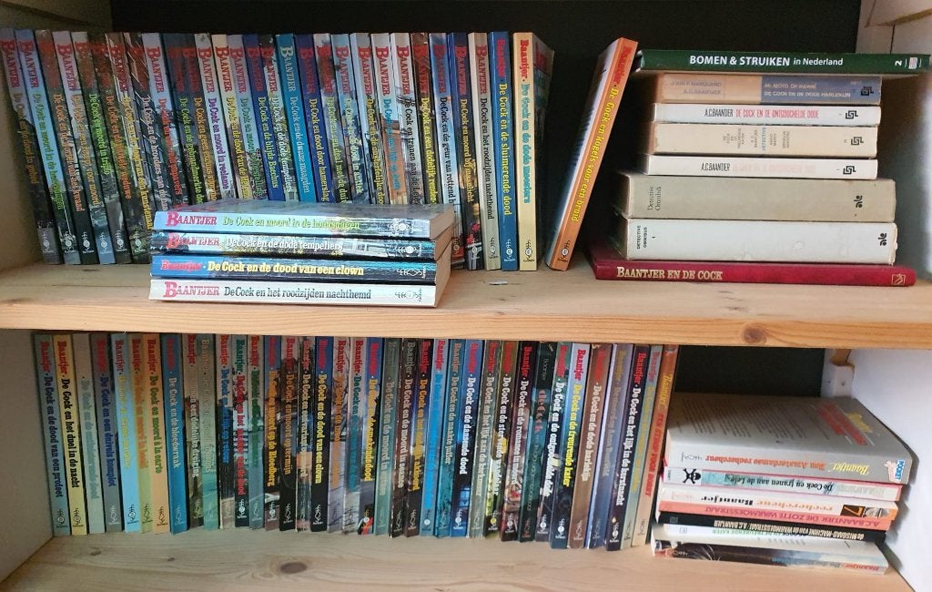 Appie Baantjer, de Cock, Boeken, Ophalen, A.C. Baantjer