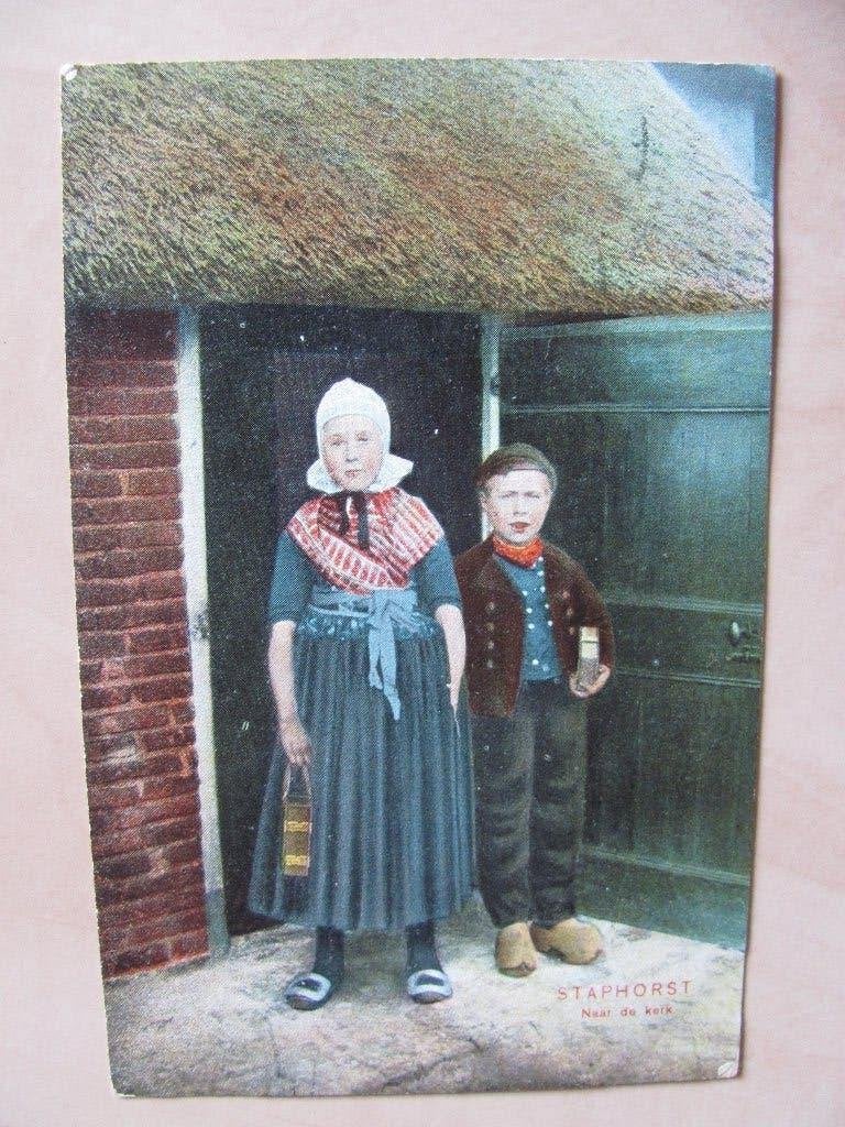 Staphorst 1906, Ophalen of Verzenden, Voor 1920, Gelopen, Zuid-Holland