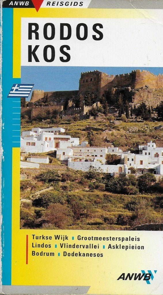 RG2 ANWB Reisgids Rodos / Kos ( 1994 ), Boeken, Europa, Ophalen of Verzenden, Zo goed als nieuw, Reisgids of -boek