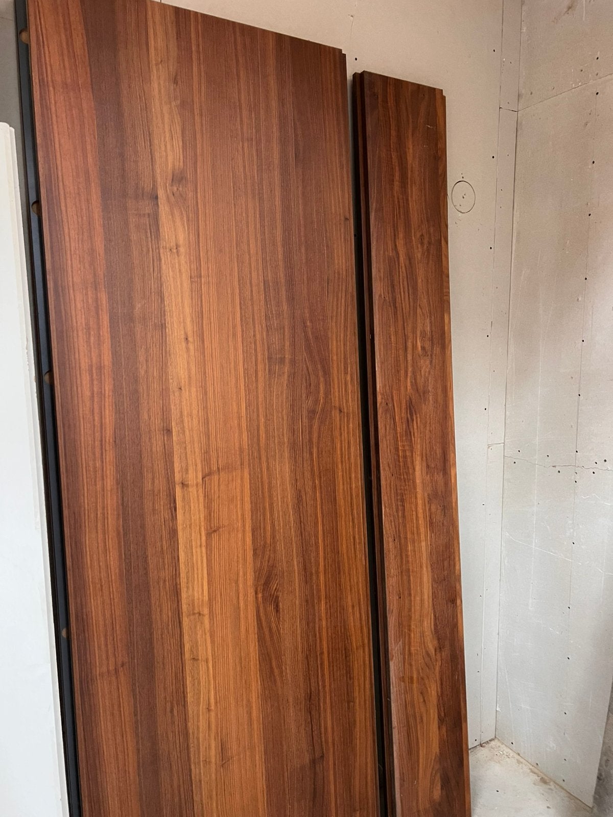 15 meubelpanelen mdf gefineerd amerikaans eiken, Doe-het-zelf en Verbouw, Hout en Planken, Ophalen, Minder dan 25 mm, Eiken, Zo goed als nieuw