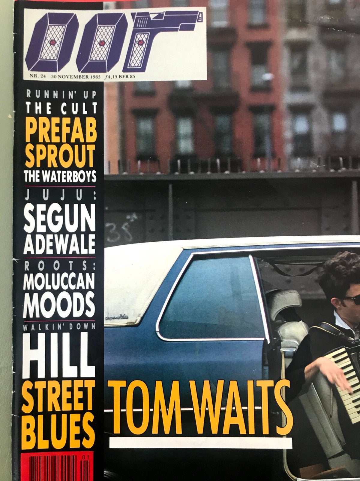 OOR Magazine 1985 PREFAB SPROUT Tom Waits WATERBOYS The Cult, Ophalen of Verzenden, Zo goed als nieuw, Muziek, Film of Tv