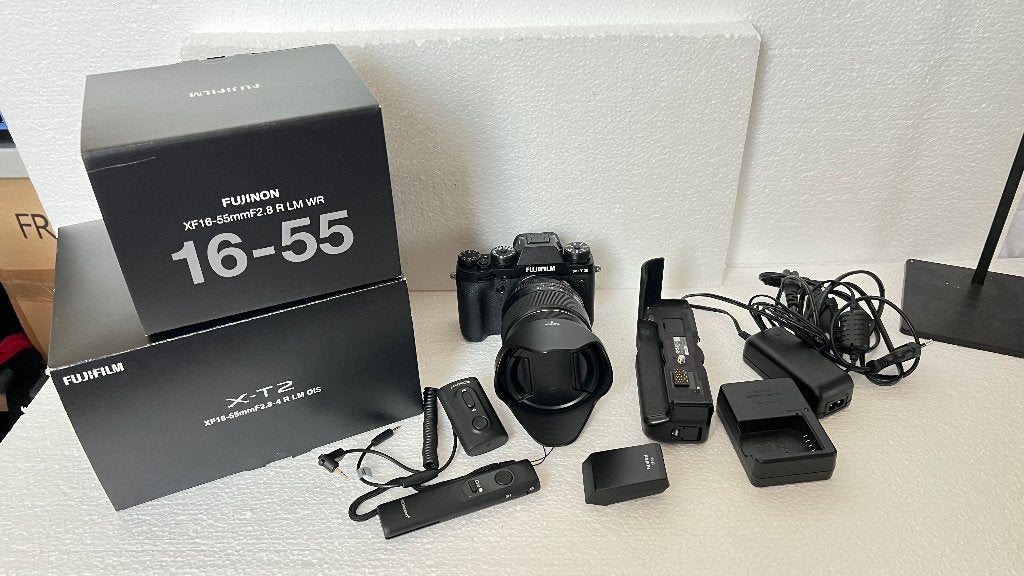 Fujifilm X-T2 met XF16-55mmF2.8 R LM WR, Audio, Tv en Foto, Fotografie | Lenzen en Objectieven, Ophalen, Fujifilm, Telelens, Zo goed als nieuw