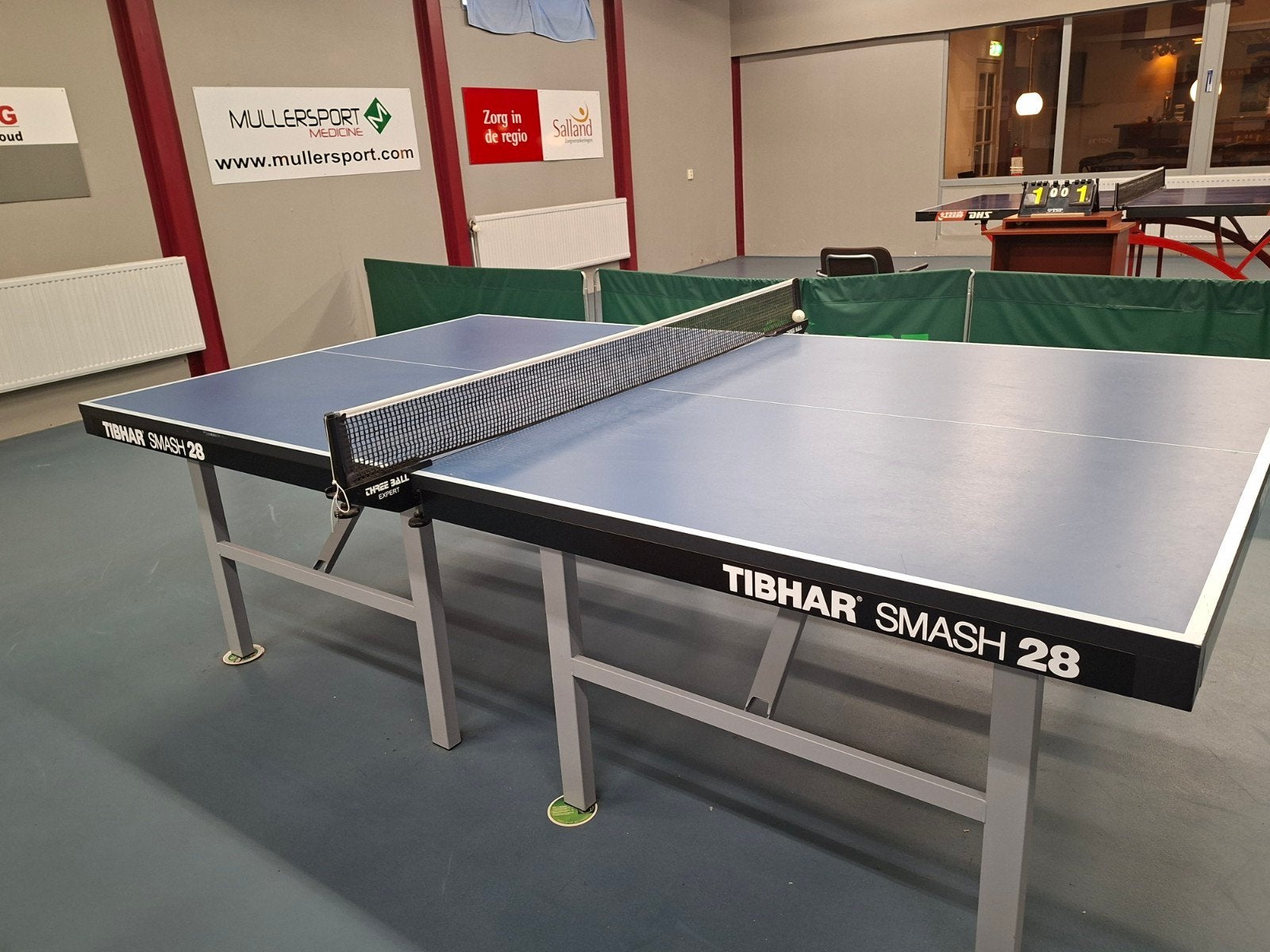 Tafeltennistafel, Sport en Fitness, Ophalen, Gebruikt, Tafel Indoor, Inklapbaar