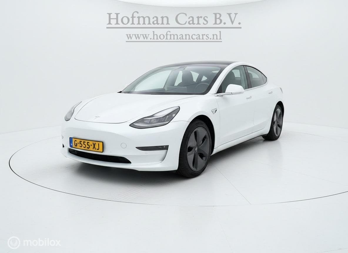 Tesla Model 3 Long Range Dual Motor AWD | Trekhaak | Basic A, Auto's, Tesla, Automaat, Zwart, Wit, 351 pk