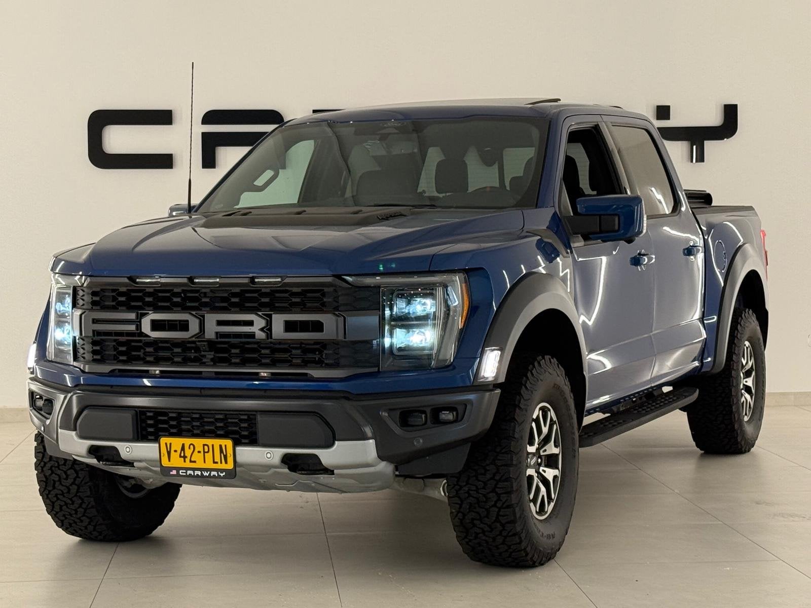 Ford USA F-150 Raptor Full-options ! BPM-VRIJ ! (bj 2022), Auto's, Automaat, Dealer onderhouden, Gebruikt, Zwart