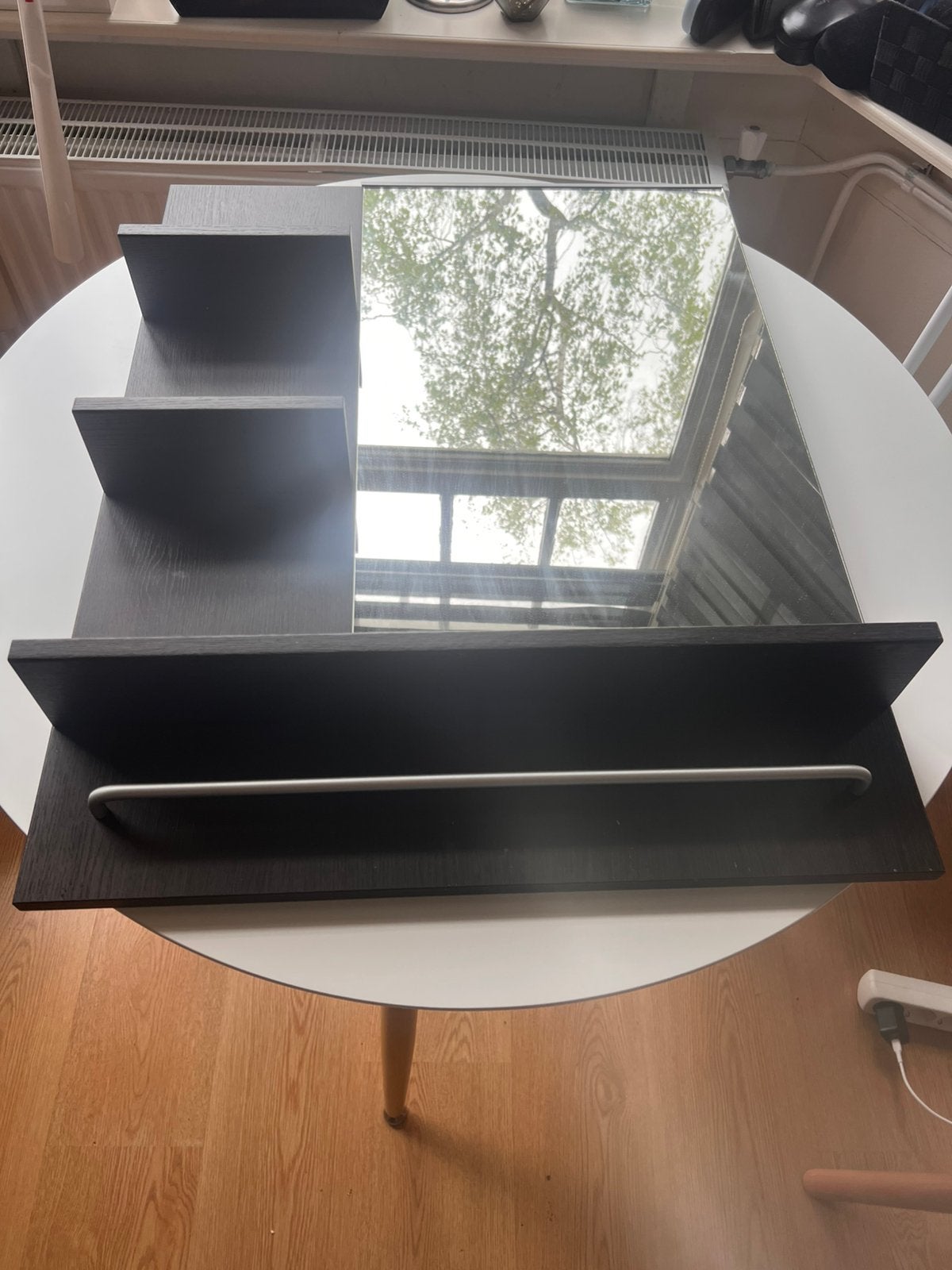 bathroom mirror, Ophalen of Verzenden, Zo goed als nieuw, Minder dan 100 cm, Rechthoekig