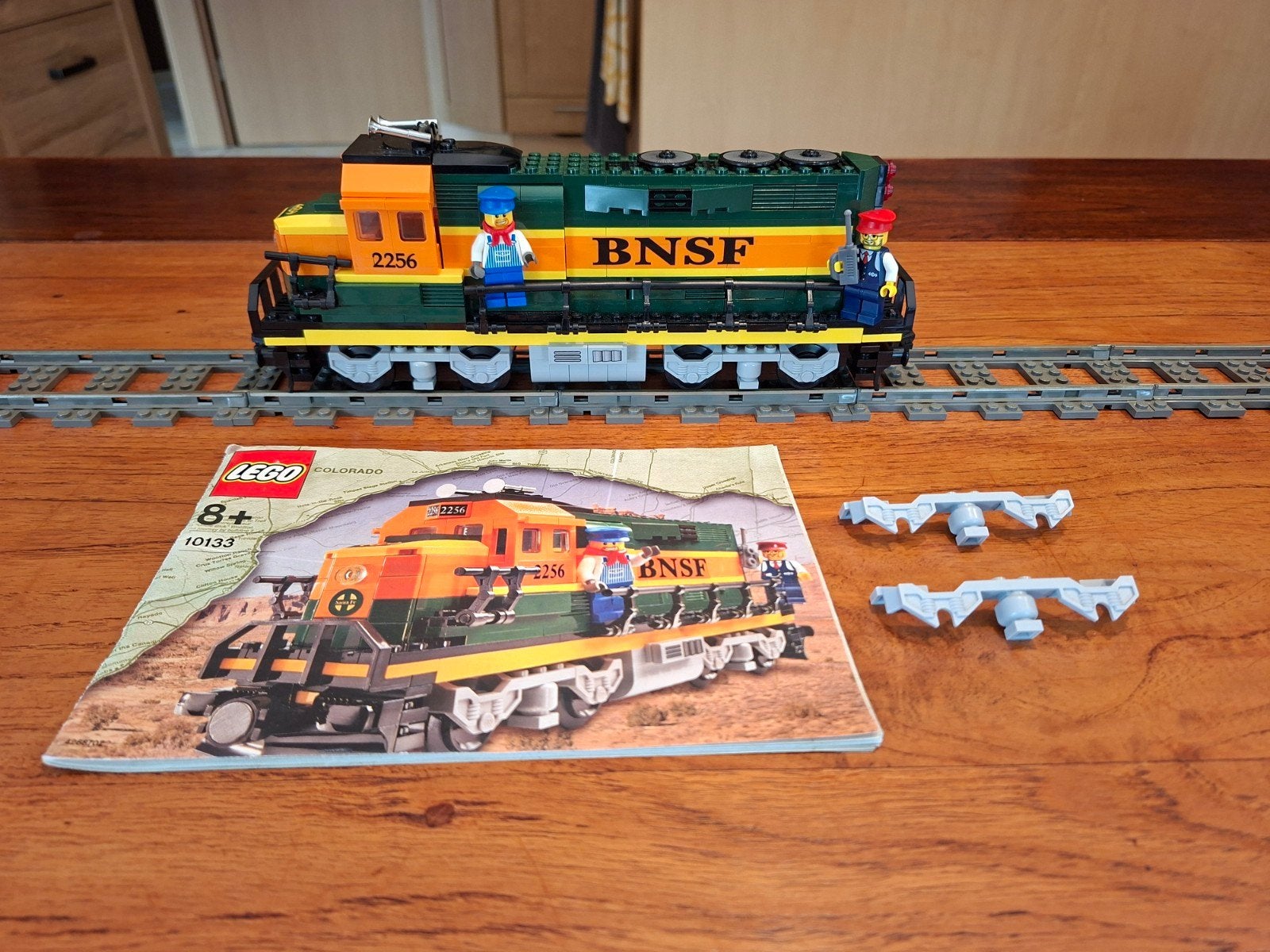 LEGO TREIN 10133 BNSF  BURLINGTON, Lego, Ophalen of Verzenden, Zo goed als nieuw, Complete set
