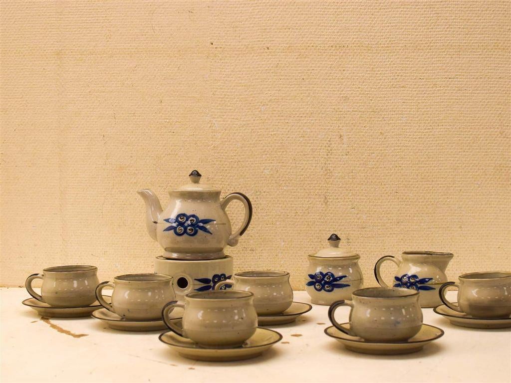 18 delig koffie/thee servies 51379, Ophalen of Verzenden, Gebruikt, Aardewerk, Bord(en)