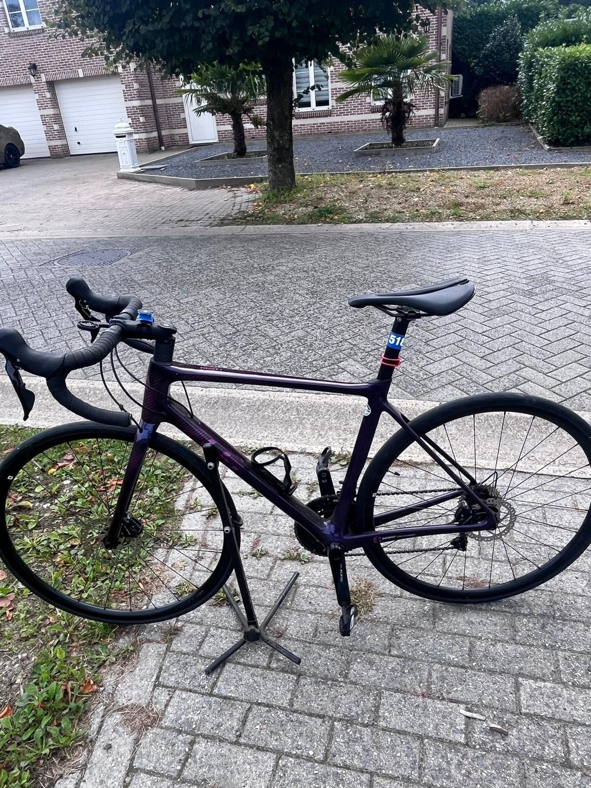 Liv Langma racefiets - Shimano 105 - Schijfremmen, 28 inch, Zo goed als nieuw, Meer dan 20 versnellingen, Schijfrem