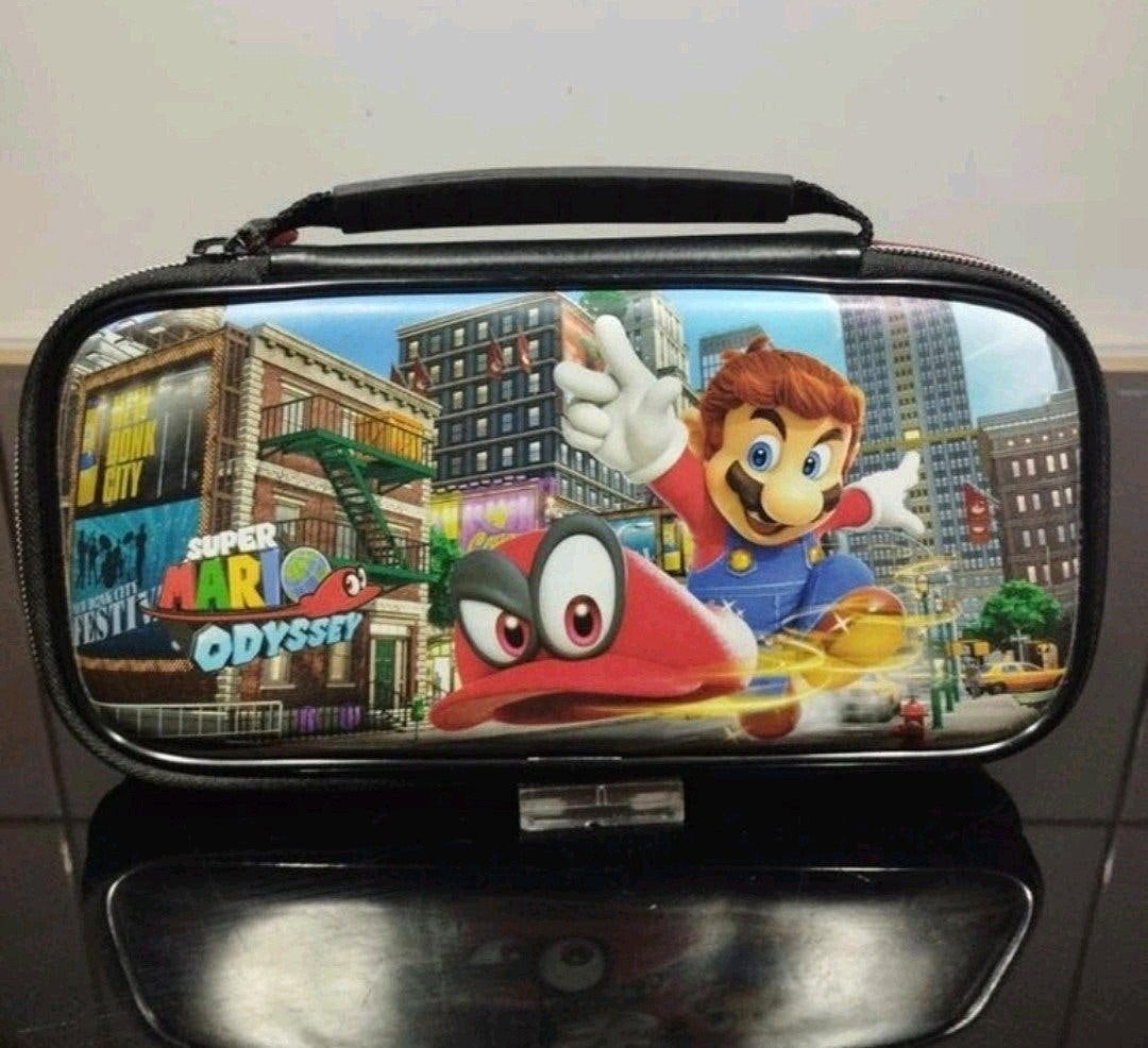 Nintendo Switch Mario Odyssey Draagtas, Ophalen of Verzenden, Zo goed als nieuw, Switch Original