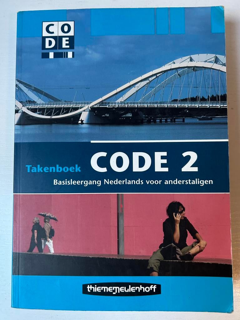 Code 2 Takenboek incl CD-rom Nederlands voor anderstaligen, Gelezen, T. Boers; V. Olijhoek; C. van der Voort, Ophalen of Verzenden