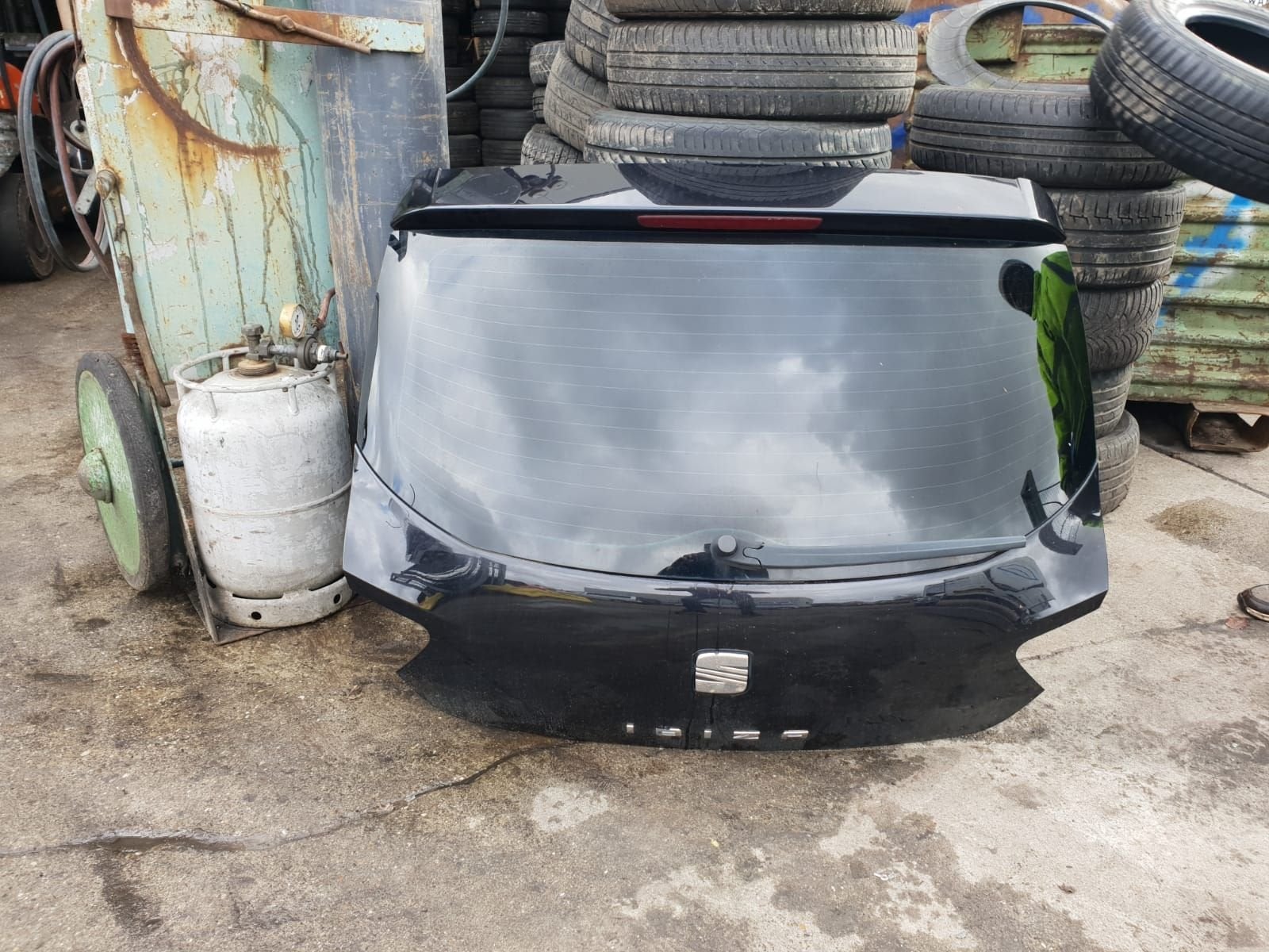 SEAT IBIZA ACHTERKLEP BJ 2010, Gebruikt, -, Ophalen of Verzenden, Achter