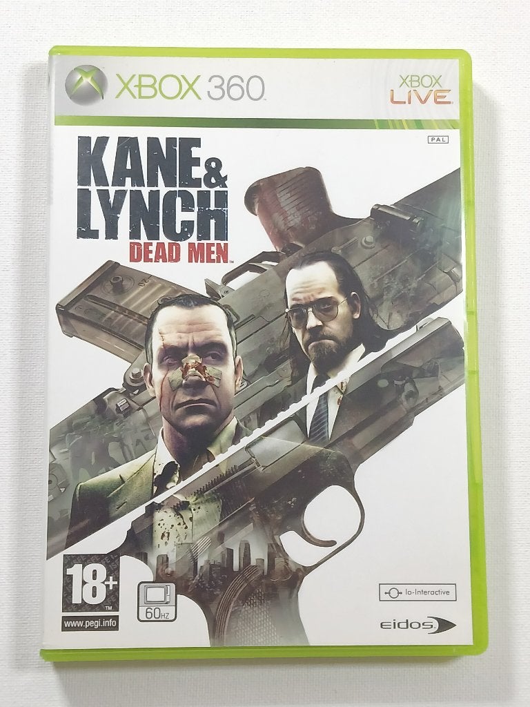 Kane & Lynch Dead Men - XBOX 360 - PAL - Compleet - CIB, Avontuur en Actie, Gebruikt, Vanaf 18 jaar, Microsoft
