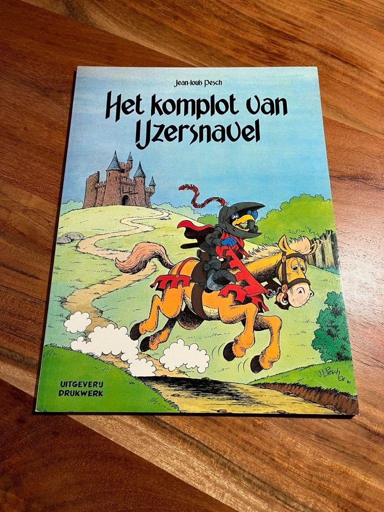 Het komplot van IJzersnavel door Jean-Louis Pesch, Eén stripboek, Ophalen of Verzenden, Zo goed als nieuw