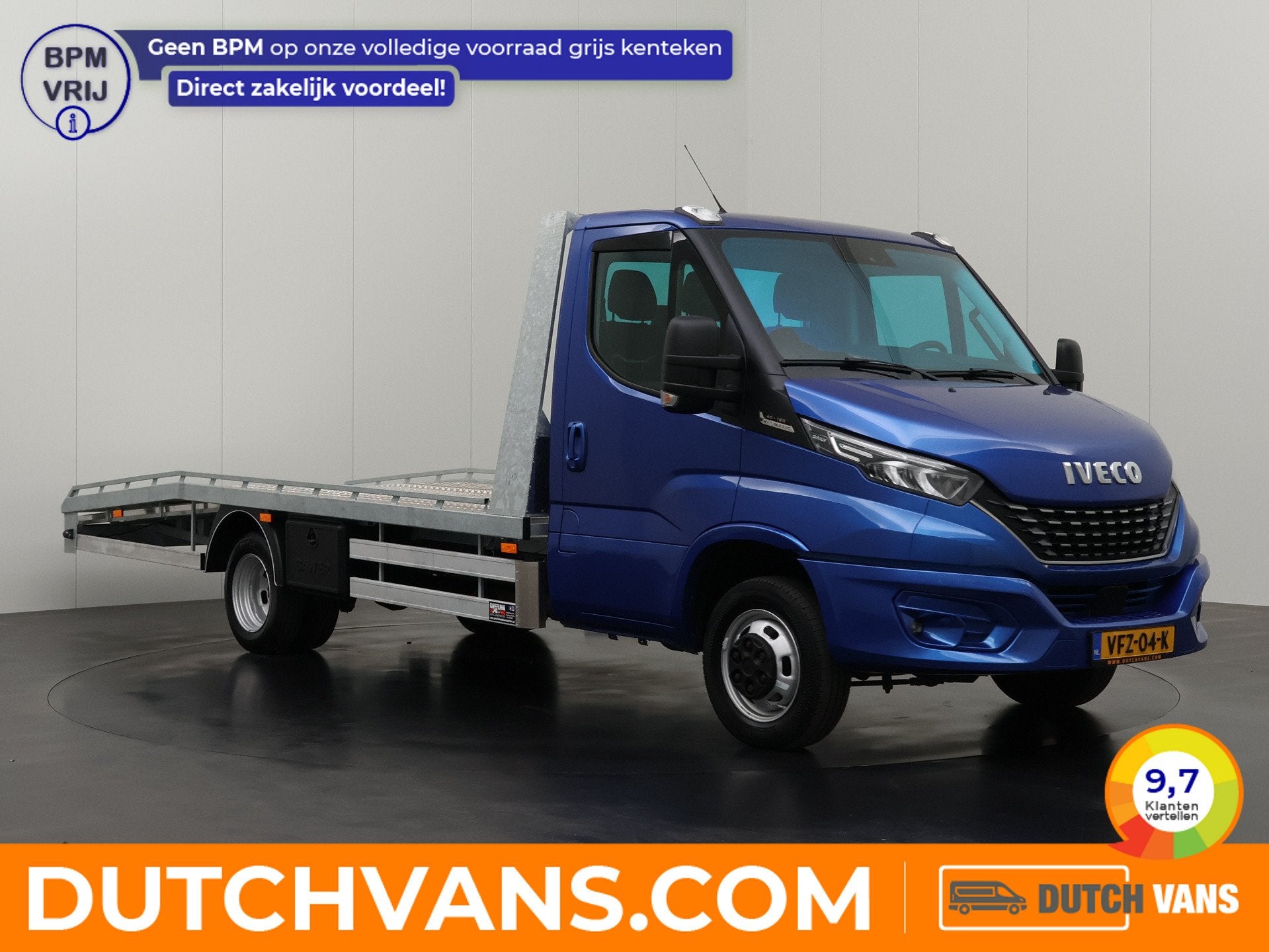 Iveco Daily 40C18 3.0Ltr Hi-Matic Automaat Oprijwagen | 3500, Automaat, Gebruikt, 4 cilinders, Iveco