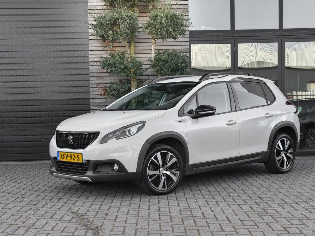 Peugeot 2008 1.2 PureTech GT-Line, Auto's, Stof, Euro 6, 1199 cc, Wit