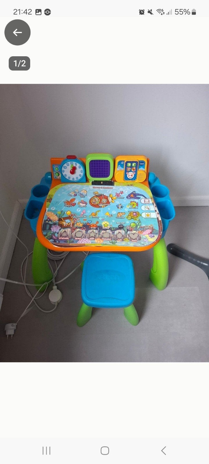 speeltafel, Ophalen
